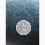 Продам монету Liberty quarter dollar, 1983