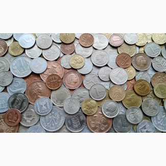 Монеты стран Мира - 10 рублей за монету