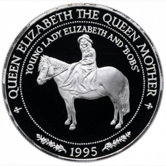 Монета серебряная Самоа чеканка пруф 1997г продам. принцесса