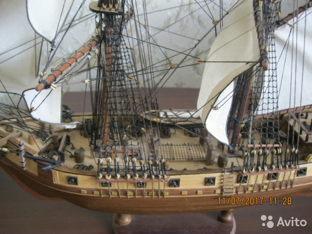 Фото 4. Модель корабля