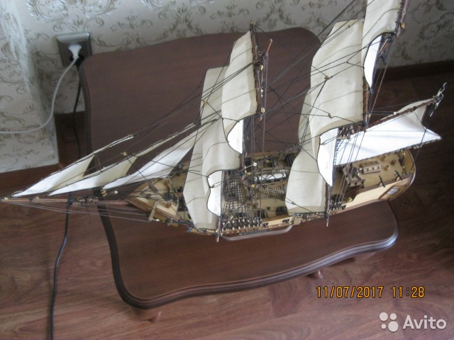 Фото 5. Модель корабля