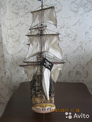 Фото 6. Модель корабля