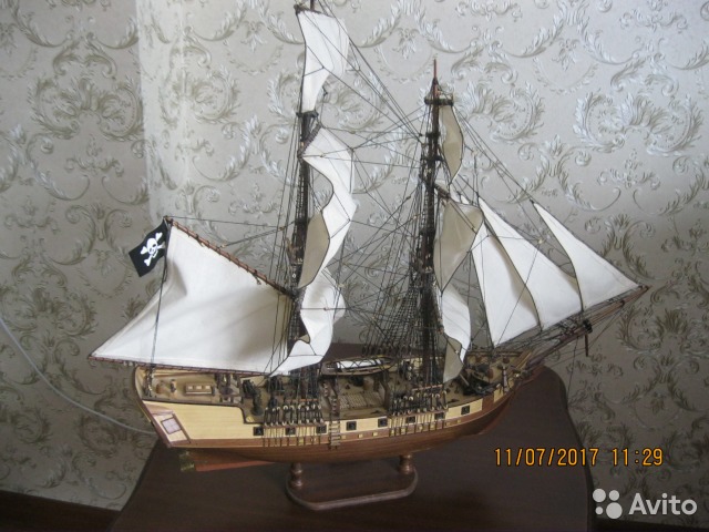Фото 7. Модель корабля