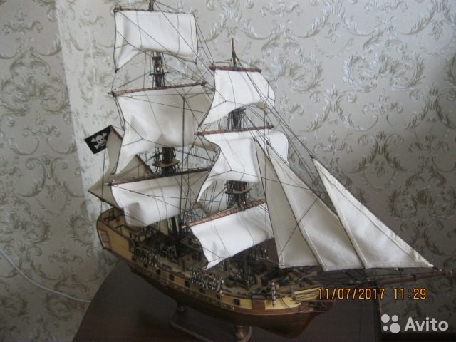 Фото 8. Модель корабля