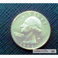 Продам монету Liberty Quarter dollar 1983