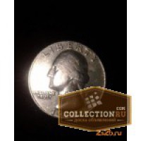 Монета Quarter dollar 1969 Liberty