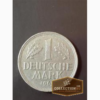 Продам монету 1 deutsche mark 1963