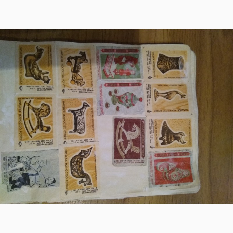 Фото 2. Продам альбом с наклейками со спичечных коробков 1965-1969.гг. 549шт-250000т.р