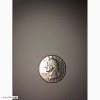 Продам монету Liberty Quarter Dollar 1993 год, перевертыш