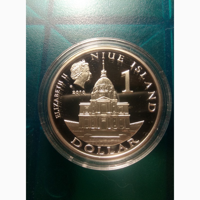 Фото 4. Набор монет Кутузов и Наполеон Ниуэ 2010 год