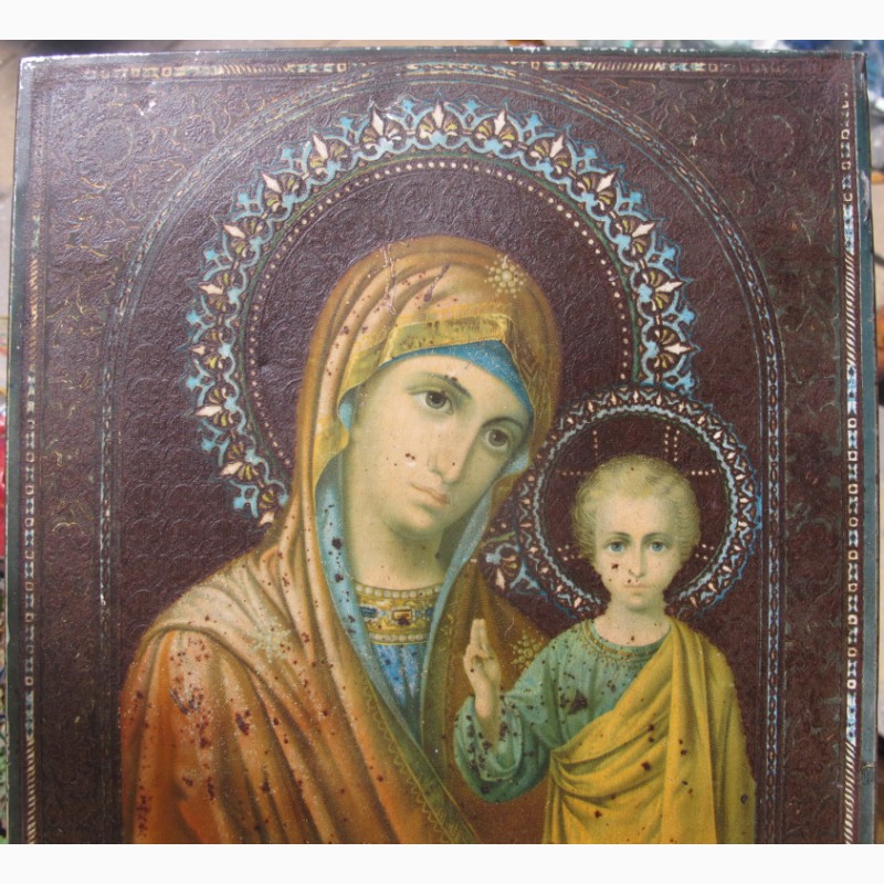 Фото 7. Икона Казанская, Жако, 19 век