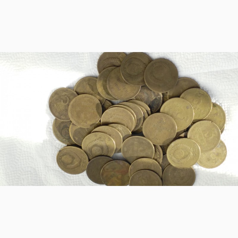 Фото 5. Продам монеты 3коп 1961г 50шт