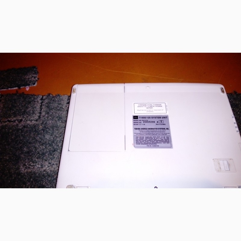 Фото 3. Раритетный ноутбук Toshiba T1900/120