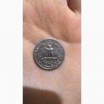 Продам монету liberty Quarter dollar 1983