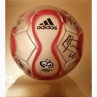 Мяч с автографами ФК Зенит 2006 года