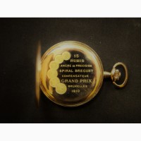 Продаются Золотые карманные часы Tavannes Watch Co. Швейцария 1910-1920 гг