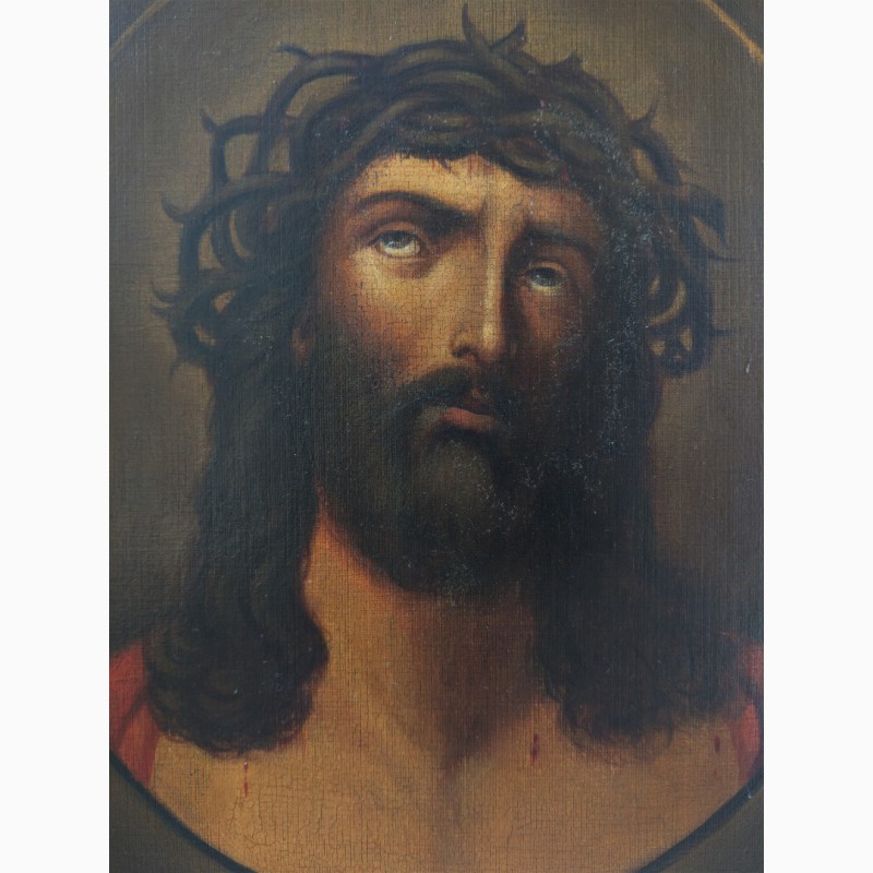 Фото 3. Продается Икона Иисус Христос в Терновом Венце. Конец XIX века