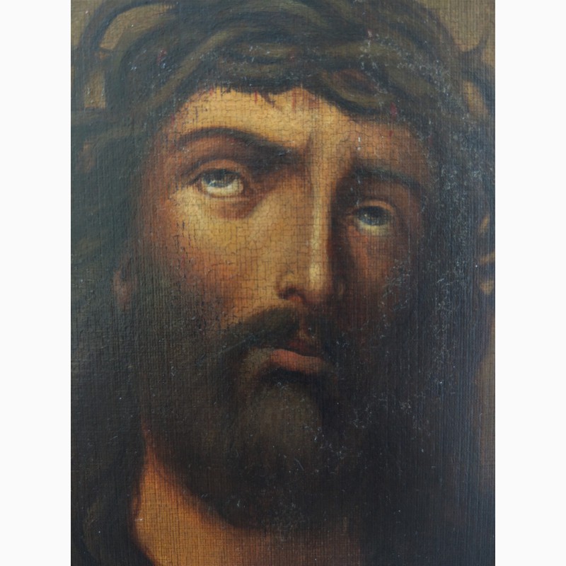 Фото 4. Продается Икона Иисус Христос в Терновом Венце. Конец XIX века