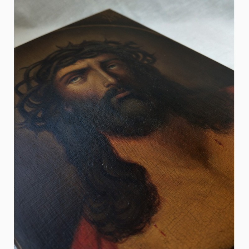 Фото 5. Продается Икона Иисус Христос в Терновом Венце. Конец XIX века