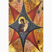 Продается Икона Божией Матери Неопалимая Купина в окладе. Конец XIX начало XX века