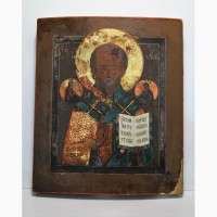 Продается Икона Николай Чудотворец. Сызрань конец XVIII века