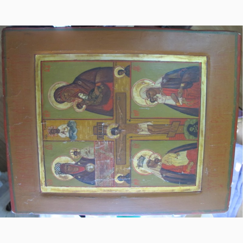 Фото 4. Икона четырехчастник, казачья, 19 век