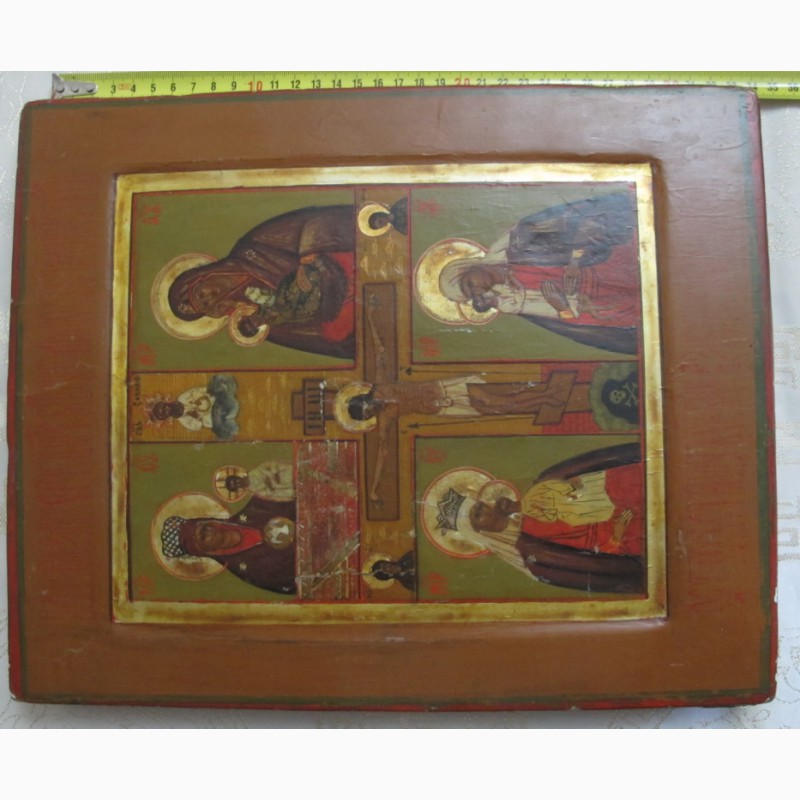 Фото 5. Икона четырехчастник, казачья, 19 век