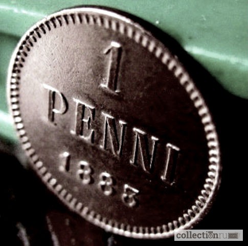 Фото 3. Раритет. Монета 1 пенни 1883 год