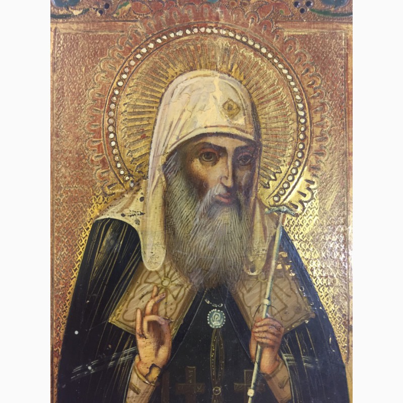 Фото 3. Икона Ермоген, Патриарх Московский и всея Руси, святитель 