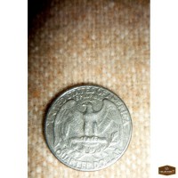 Монета QUARTED DOLLAR LIBERTY 1965 года