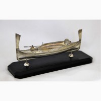 Продается серебряная Традиционная мальтийская лодка Дайсе. Москва-Мальта 1980 год