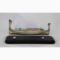 Продается серебряная Традиционная мальтийская лодка Дайсе. Москва-Мальта 1980 год