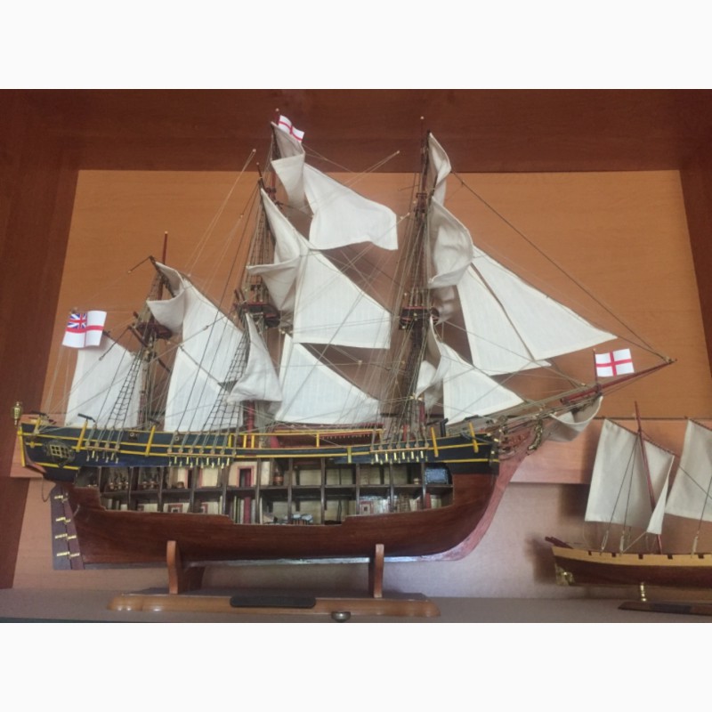 Фото 2. Модель корабля «Парусник Баунти»