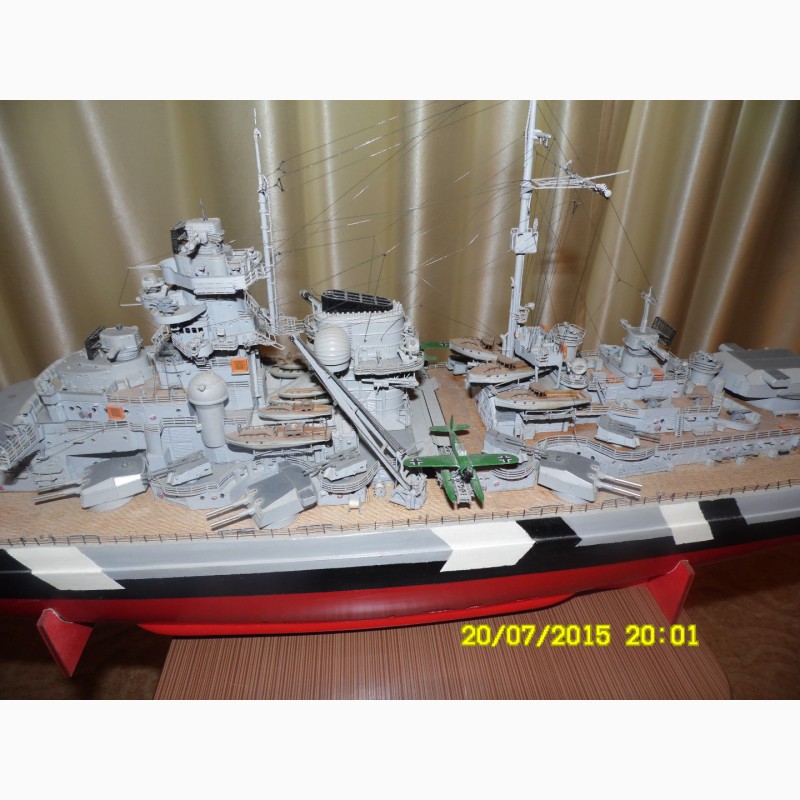 Фото 4. Продам модель корабля Линкор Бисмарк