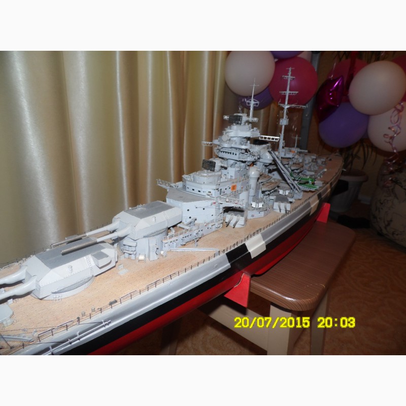 Фото 7. Продам модель корабля Линкор Бисмарк