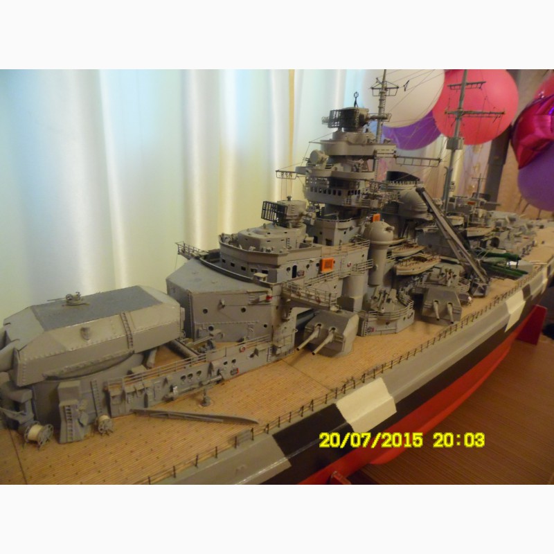 Фото 8. Продам модель корабля Линкор Бисмарк