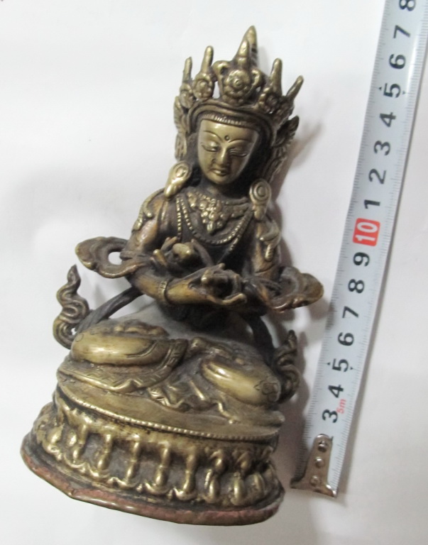 Фото 2. Бронзовая статуэтка Будда