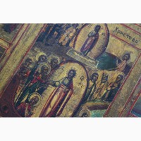 Продается Икона Воскресение Христово с Двунадесятыми Праздниками XIX век