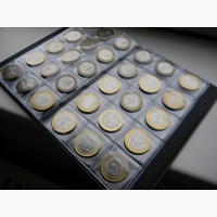 Биметалл(10 рублей): 64 монеты в новом Альбоме