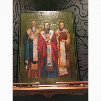 Продам икону - «Три Святителя»