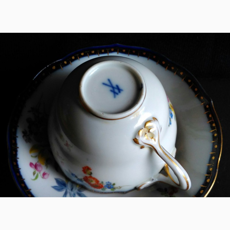 Фото 6. Продается Чайная пара Meissen Европа 1950 - 1970 гг