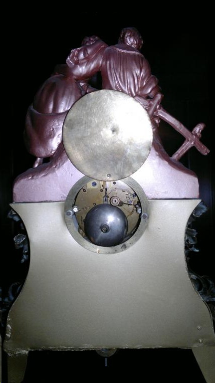Фото 3. Часы каминные, бронза, Франция, 19 век