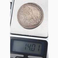 Монета полтина 1727 года, Екатерина 1