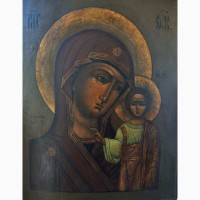 Продается Казанская икона Божией Матери. Конец XIX века