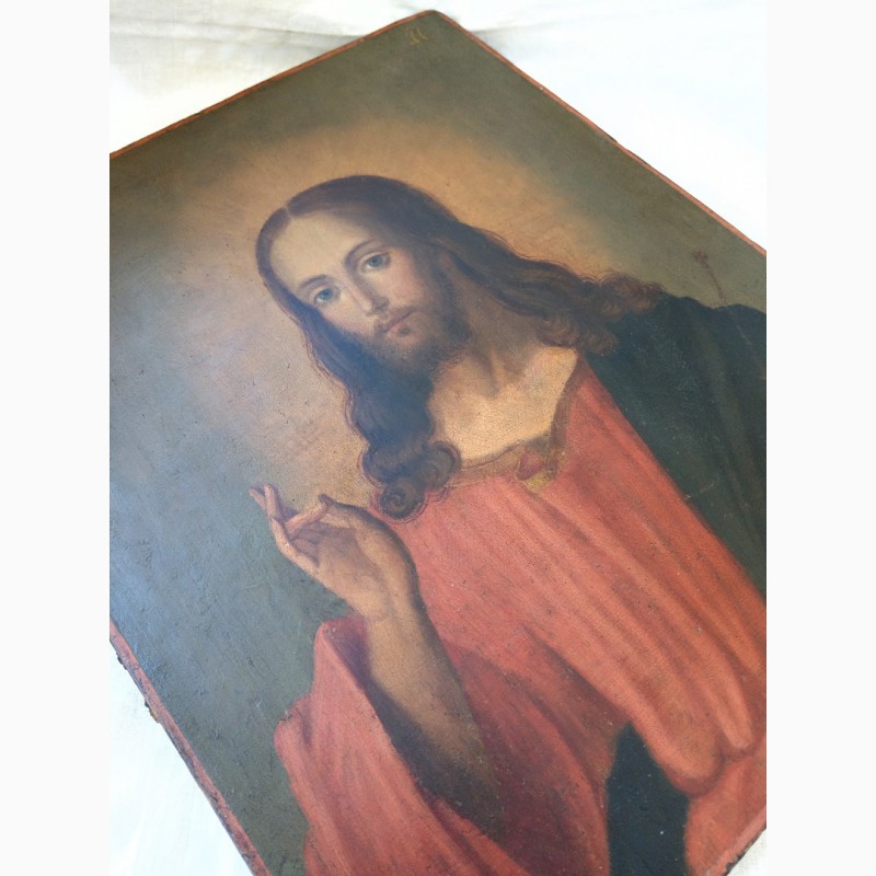 Фото 5. Продается Икона Господь Вседержитель со сферой. Конец XIX века