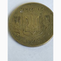 Монеты 1, 2, 5, 10, 50 коп 1992 г Украина