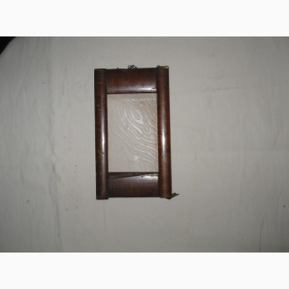 Старинная рамка для фотографии из карельской березы, без стекла